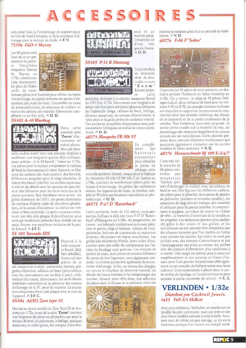 Replic 093 - Caravelle, Bloch 152, Rafale M02